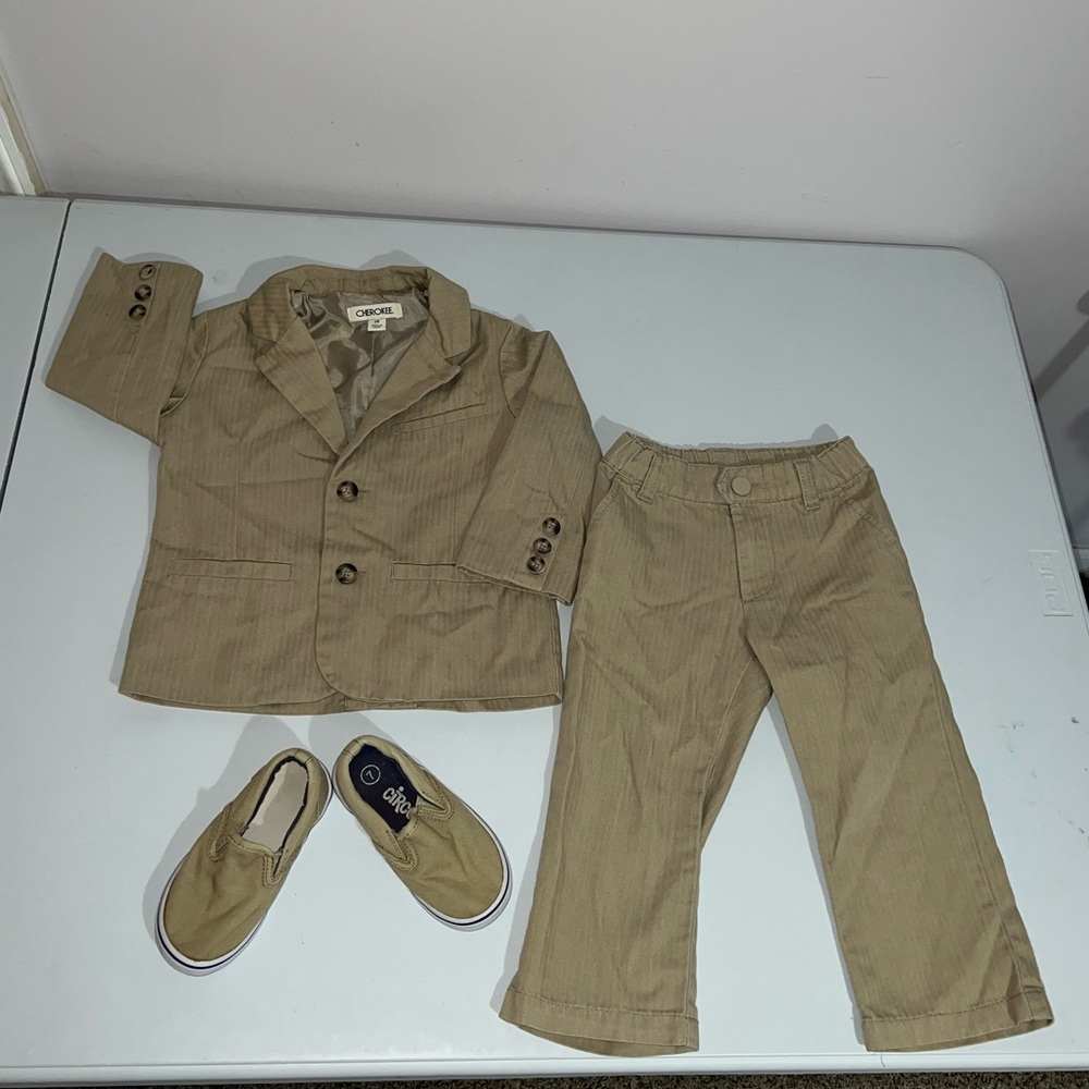 2T Tan Suit